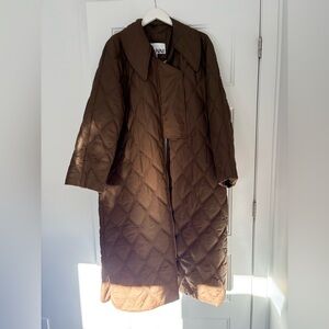 Ganni coat gently used !